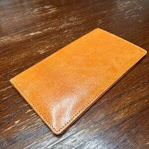 Vintage Pocket Book With Pencil Address book London 100% Pig Skin Wallet